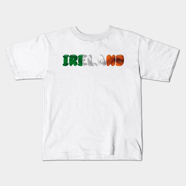 Ireland! Kids T-Shirt by MysticTimeline